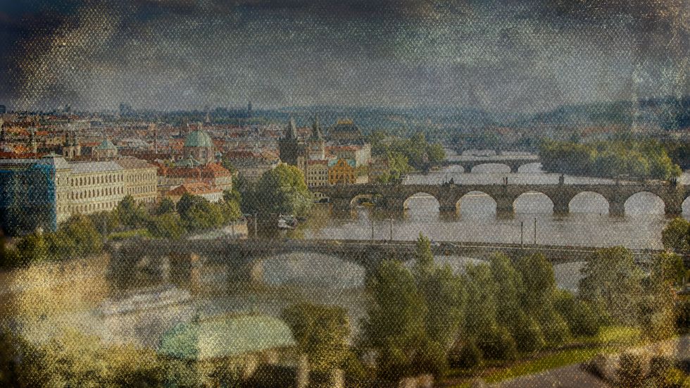 Prags stadskärna finns sedan 1992 på Unescos världsarvslista.