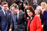 USA:s utrikesminister Antony Blinken besökte i veckan Natomötet i Bryssel och talade inför inbjudna utrikesministrar, inklusive Sveriges Ann Linde.