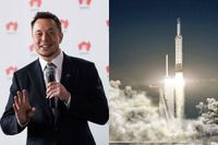 Elon Musk ska under tisdagkvällen få se sin jätteraket Falcon Heavy lyfta mot rymden.