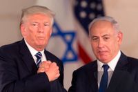 Donald Trump och Benjamin Netanyahu.