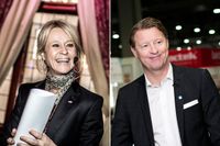 Inga dysterkvistar. SEB:s och Ericssons vd:ar, Annika Falkengren och Hans Vestberg, hyser gott hopp trots olyckskorpar i Davos.