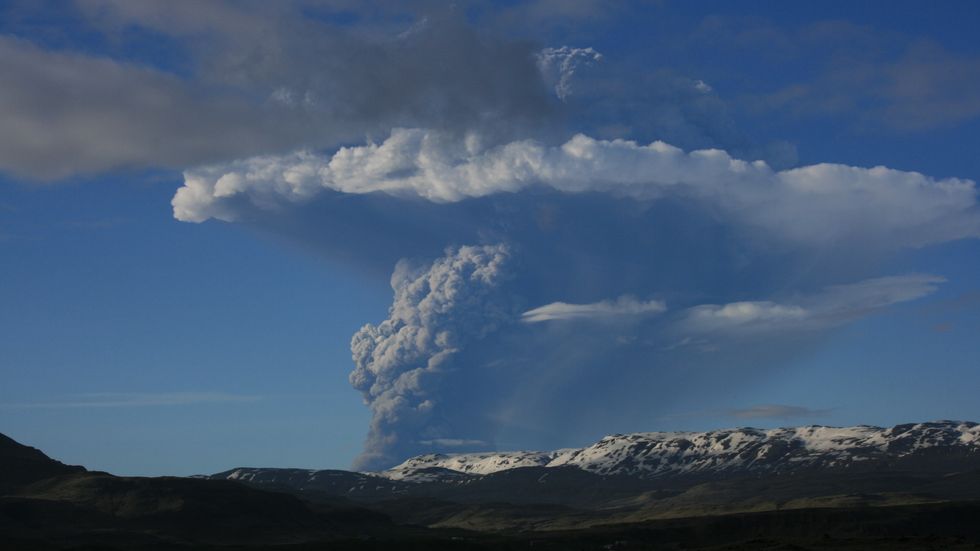 Ett vulkanutbrott kan vara nära förestående på Island.
