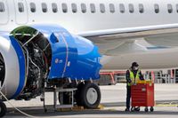Amerikanska luftfartsverket kräver att 2 000 Boeing-flygplan som varit stillastående under pandemin inspekteras före användning, för att undersöka om luftventiler på motorerna kan ha rostskadats. Arkivbild.