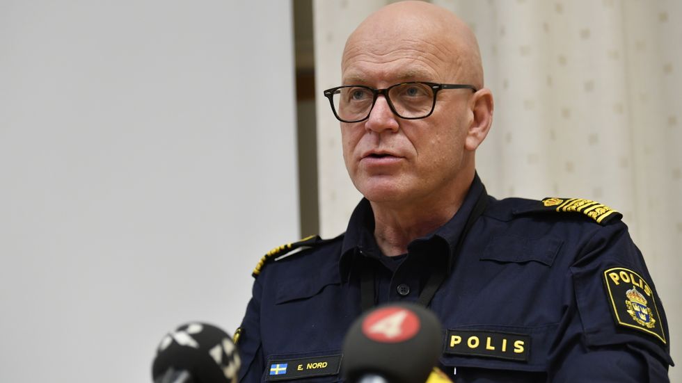 En man i 25-årsåldern hotade att mörda Göteborgs polischef Erik Nord. Arkivbild.
