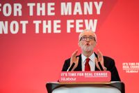Labourledaren Jeremy Corbyn attackerade den privilegierade eliten under sin valupptakt i torsdags.
