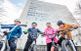 Edvin, Lukas, Viola och Adrian och går i trean på Kulturskolan Raketen. För dem är cykelhjälmen en självklarhet.