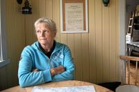 Inger Andersson är uppvuxen på ön och hennes familj har hyrt det lilla huset sedan 50 år.