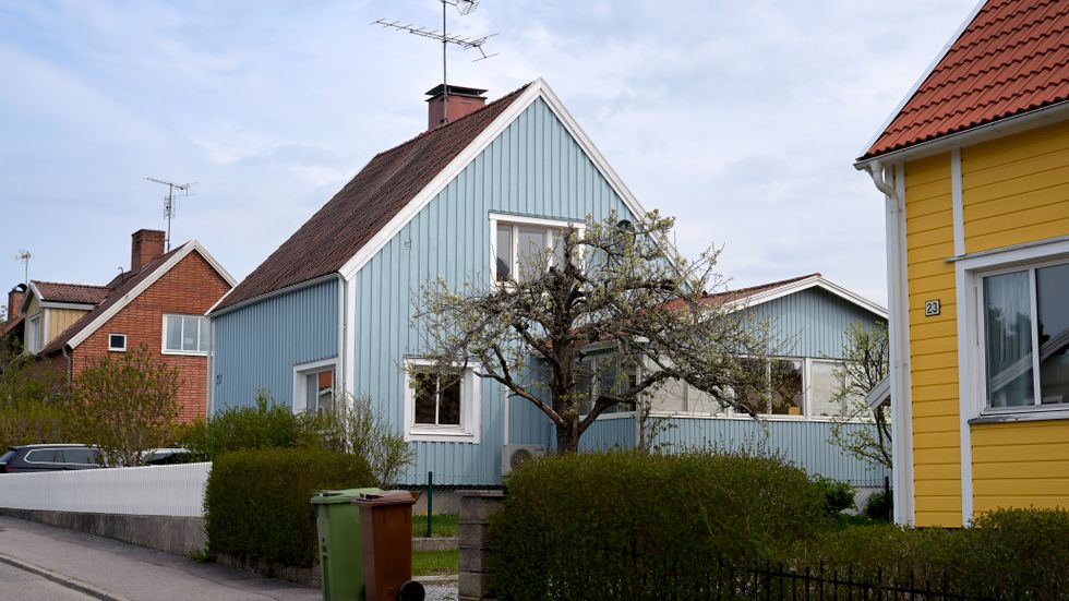 Villa i Enköping. Arkivbild.