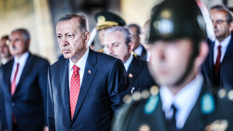 Turkiets president Erdogan.