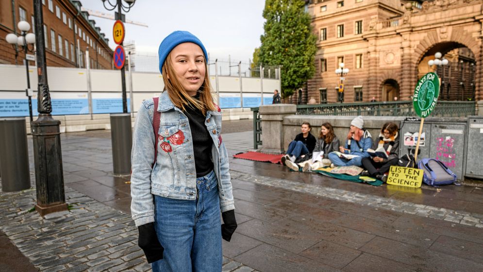 Livia har demonstrerat för klimatet med Fridays for future och fixade en egen strejk på sitt lantställe.