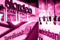 Svenska storbanker gillar att beskriva sig som Europas säkraste. Men det finns inga svenska företag som är så skyhögt belånade som bankerna.