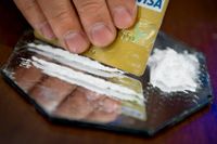 Stor poliskraft läggs på kokain- och annat drogmissbruk. 