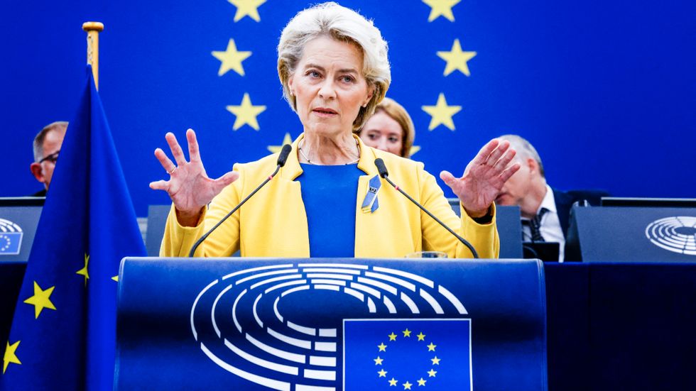 Ursula von der Leyen, EU-kommissionens ordförande.