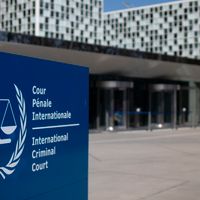 Internationella brottmålsdomstolen i Haag.