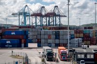Nu träffas Hamnarbetarförbundet och Sveriges Hamnar på nytt i förhandlingar om ett kollektivavtal. Situationen med två fackförbund har tidigare lett till konflikt i Göteborgs containerhamn. Arkivbild.