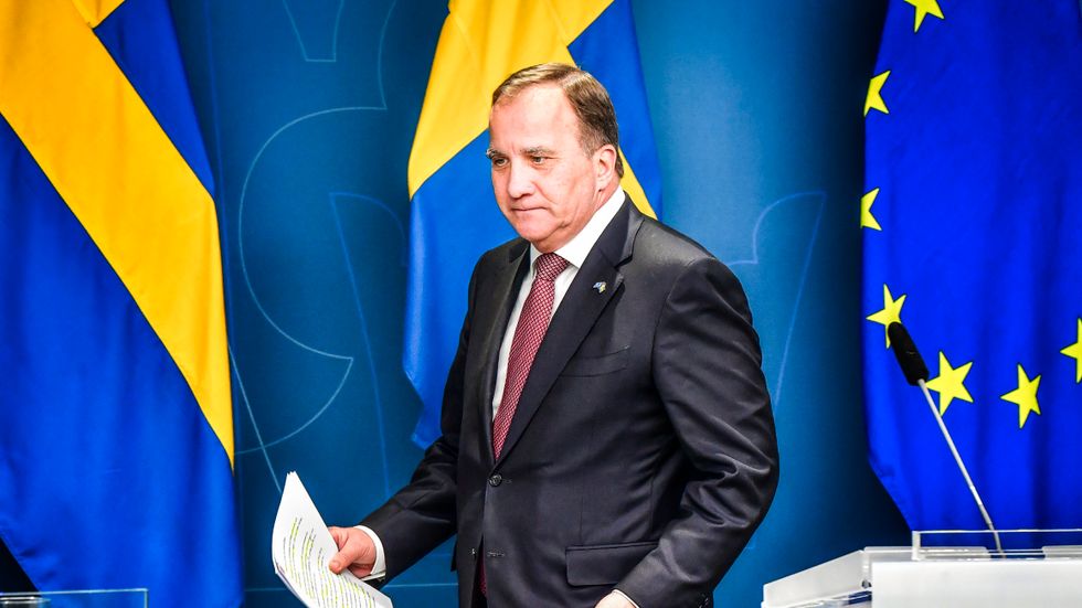 Statsminister Stefan Löfven. 