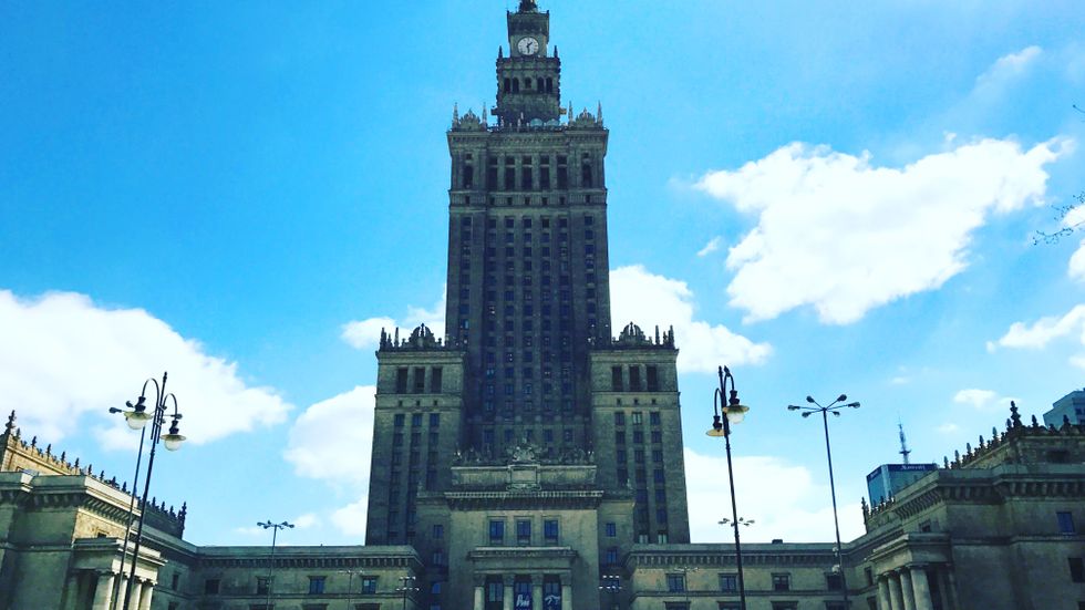 Kulturpalatset i Warszawa.