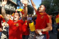 Hundratusentals demonstrerade för ett enat Spanien i Barcelona i söndags. 