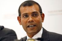 Maldivernas förre president Mohamed Nasheed. Arkivbild.