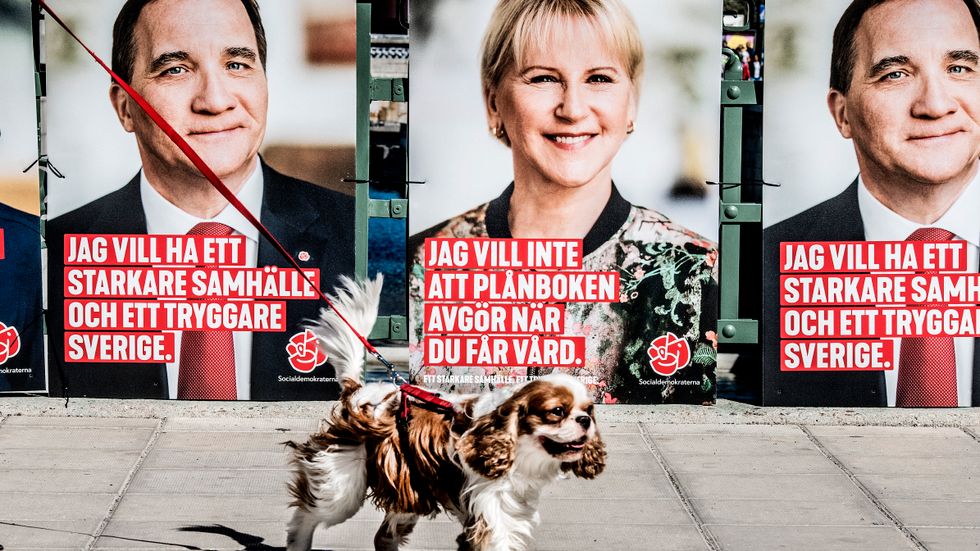 Socialdemokraternas valkampanj inför valet 2018.