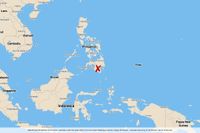 Ett skalv med magnituden 6,8 har drabbat södra Filippinerna.