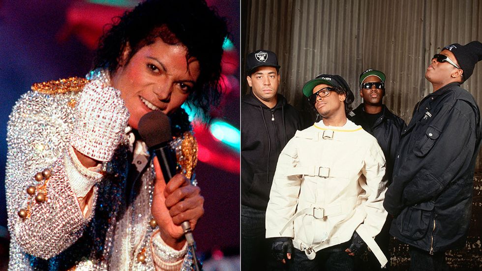 Michael Jackson och N.W.A. ligger bakom några av 80-talets bästa låtar.