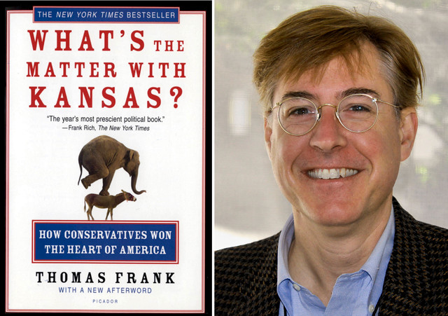 Thomas Frank slog igenom 2004 med boken What´s the matter with Kansas?
