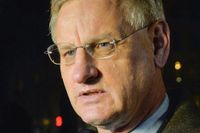 Carl Bildt, Sveriges utrikesminister.