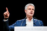 Laurent Wauquiez förutspås bli ny partiledare för Republikanerna i Frankrike. Arkivbild.