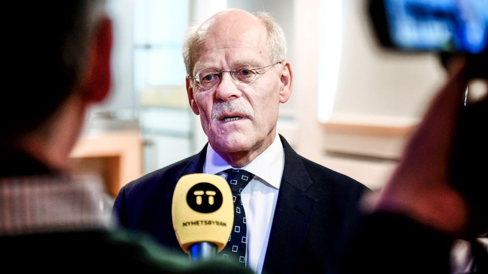 Riksbankschef Stefan Ingves avslutar sina 17 år som centralbankschef med en serie ovanligt stora räntehöjningar och vad som ser ut att bli en brakförlust för Riksbanken. Arkivbild
