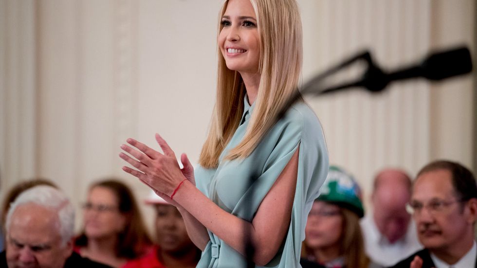 Ivanka Trump lägger ner sitt modemärke för att satsa på jobbet i Vita huset. Arkivbild.