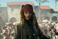 Johnny Depp som Jack Sparrow i "Pirates of the Caribbean". Arkivbild.