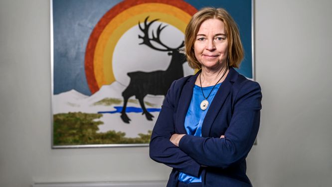Karin Bodin, vd för Polarbrödsgruppen. 