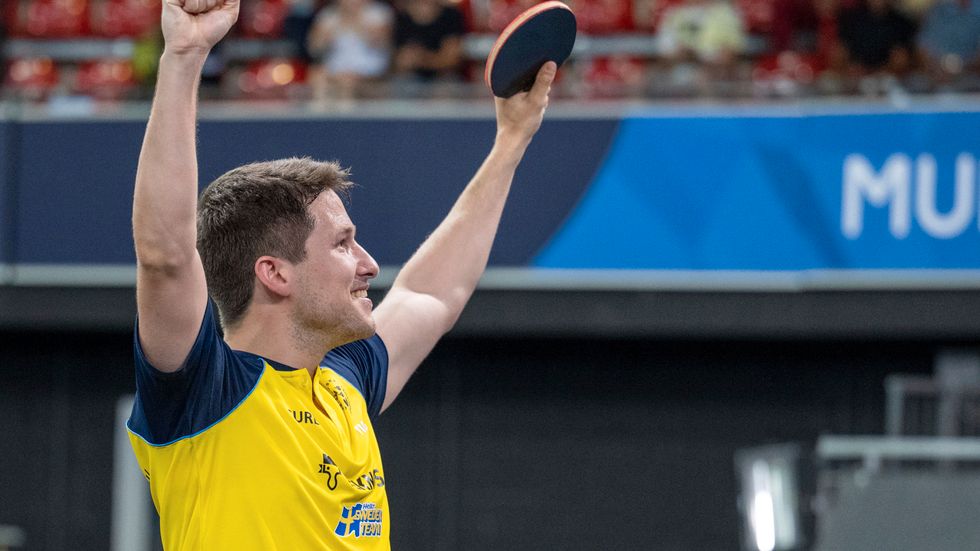 Kristian Karlsson vann sin match mot Australien. Arkivbild.