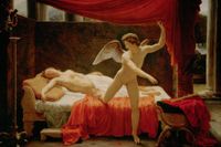 Eros och Psyche av Francois-Edouard ­Picot (1786–1868). 