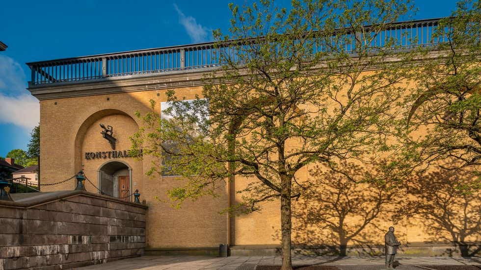 Göteborgs konsthall vid Götaplatsen kommer att vara tömd till 2024 för att kunna användas när Konstmuseet ska byggas om. Arkivbild.