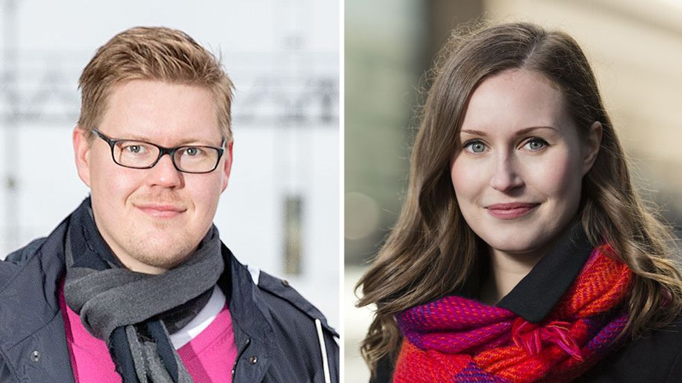 Antti Lindtman och Sanna Marin är förhandsfavoriter för statsministerposten.