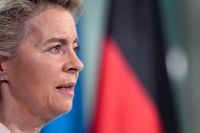 EU-kommissionens ordförande Ursula von der Leyen kritiserar Ungerns omdiskuterade lag mot "främjande av homosexualitet" bland minderåriga. Arkivfoto.