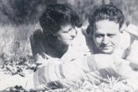 Kurt Tucholsky och Lisa Matthias i Läggesta, 1929.