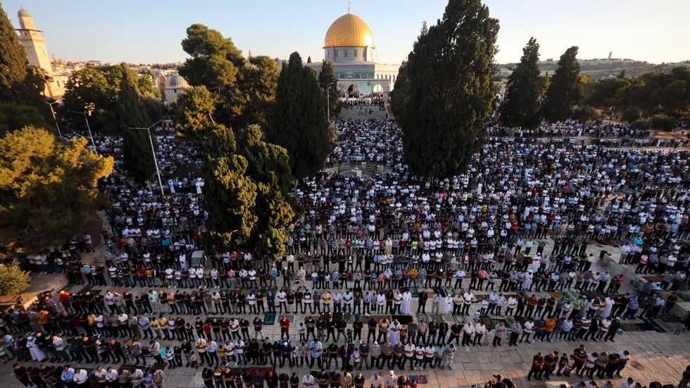 Islams tredje heligaste plats, al-Aqsamoskén i Jerusalem, är en av otaliga frågor som kan påverka hur framtiden i regionen blir efter avtalet mellan Israel och Förenade arabemiraten. Arkivbild.