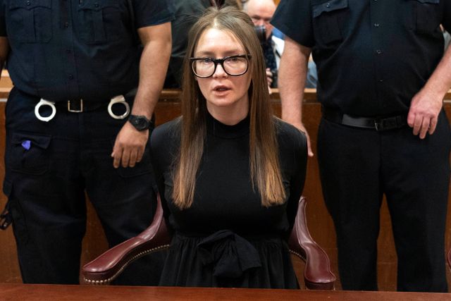 Den riktiga Anna Sorokin dömdes till många år i fängelse. 