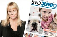 Stina Cederholm, chefredaktör för SvD Junior. 