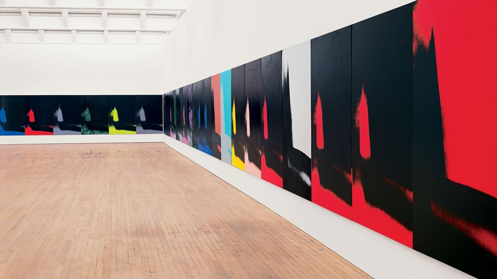 Andy Warhol, ”Shadows”, 1978–79.