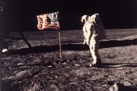50 år har gått sedan Apollo 11 landade på månen – och lika länge har konspirationsteoretiker ifrågasatt månlandningen.