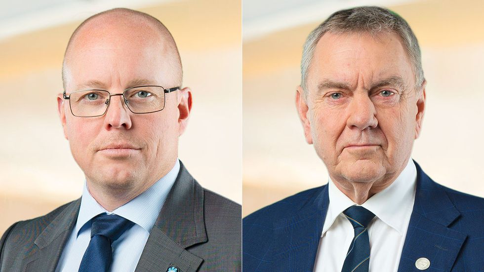 Björn Söder och Roger Richthoff.