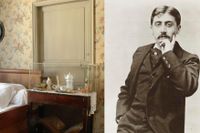 Bild till vänster Marcel Proust Museum.