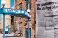 Norrköpings stadsmuseum ställer ut om nazismen då och nu. Efter SD:s polisanmälan har ett tidningsklipp i utställningen plockats ner.