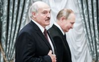 Aleksandr Lukasjenko och Vladimir Putin.