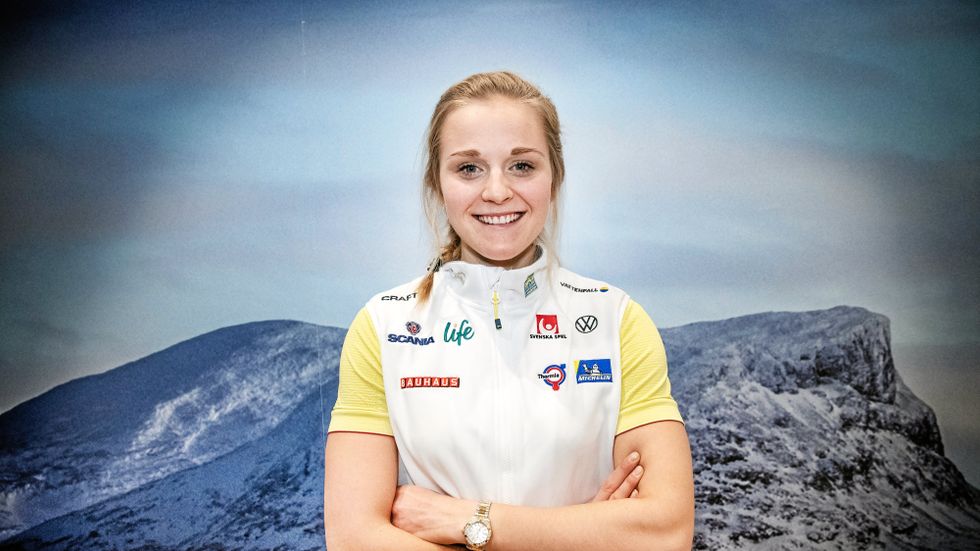 Stina Nilsson tog två guld och ett silver i VM.