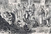 Genom att studera kolerans geografiska spridning i 1850-talets London lyckades man lokalisera smittkällan till en vattenpump i staden.